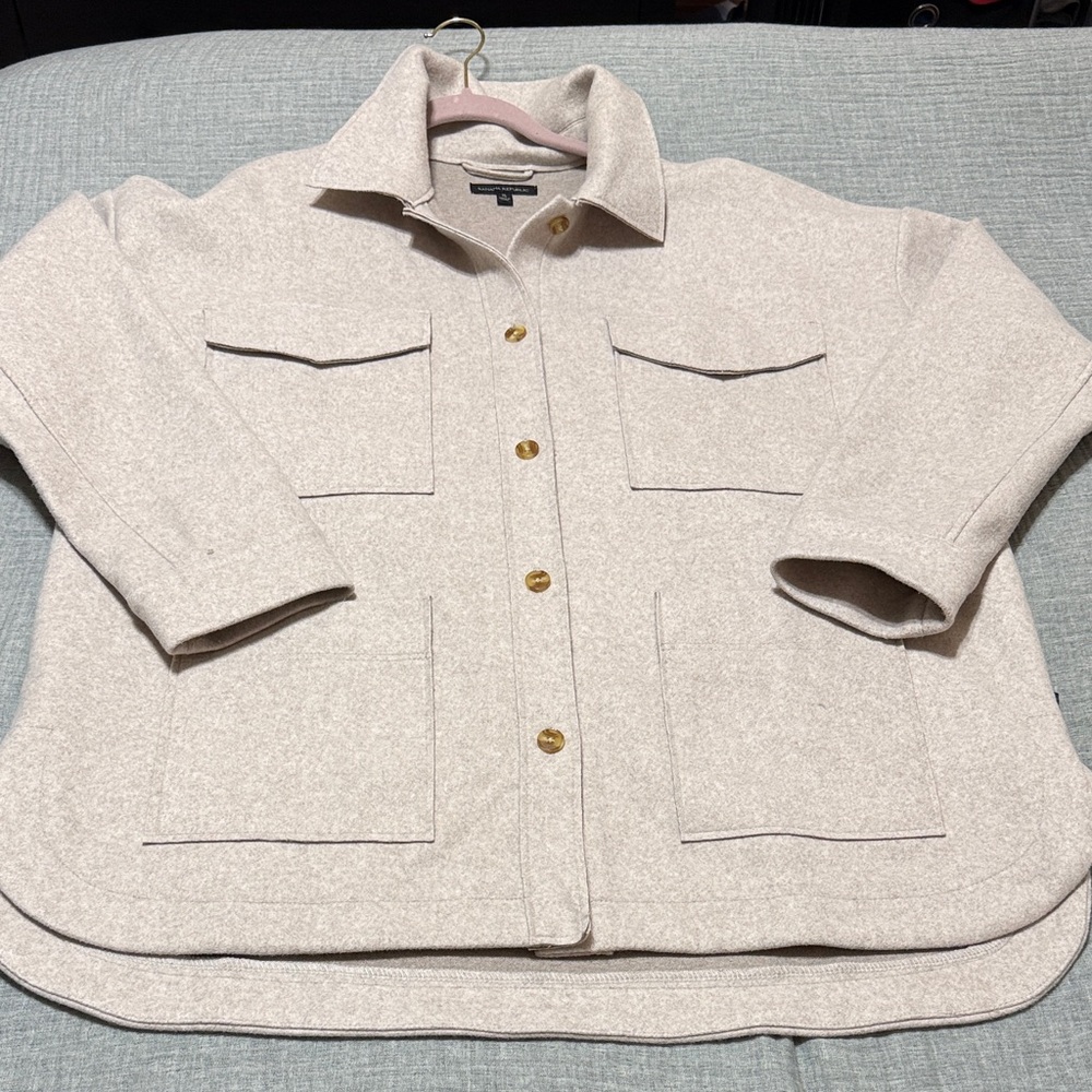 Banana Republic Light Tan Utility Jacket